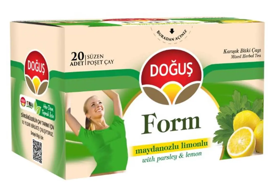 Doğuş Form Maydonozlu Limonlu Çayı 20x1,8gr