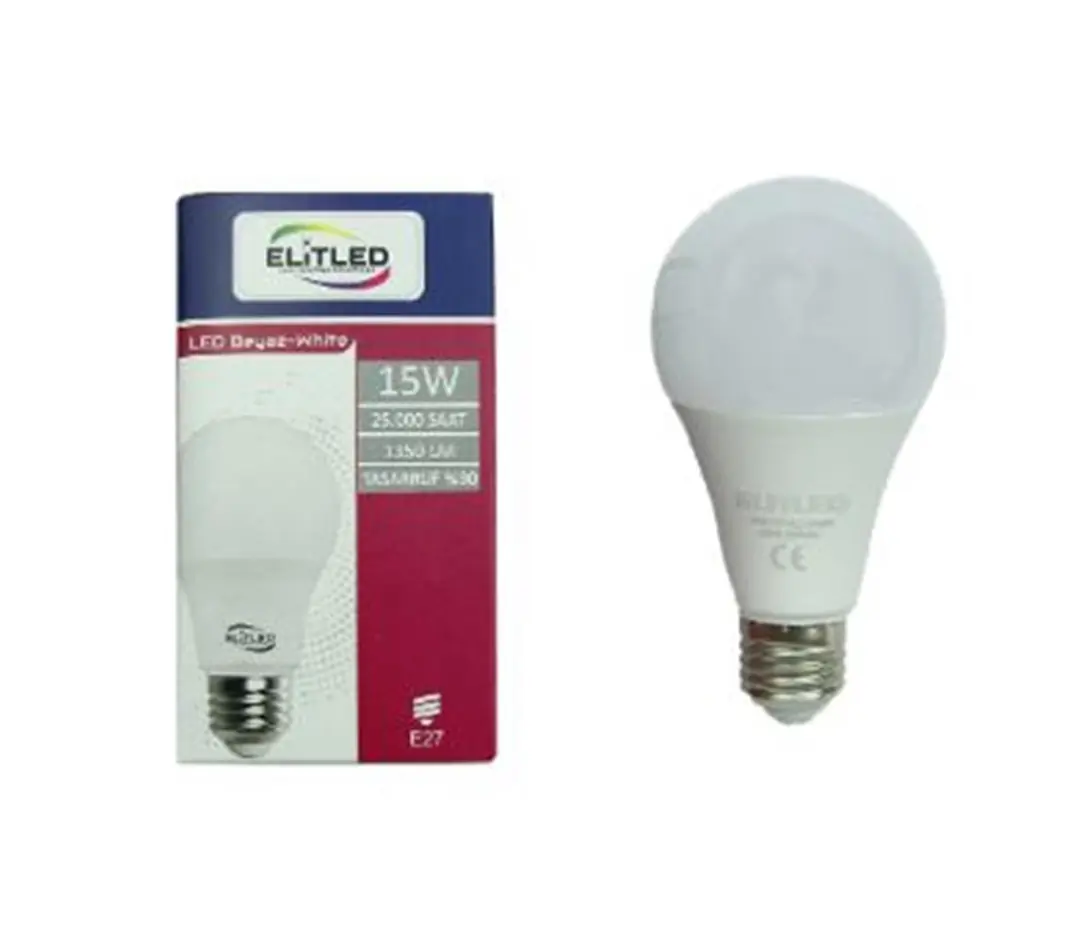 ELİTLED 15W BEYAZ LED AMPUL 1