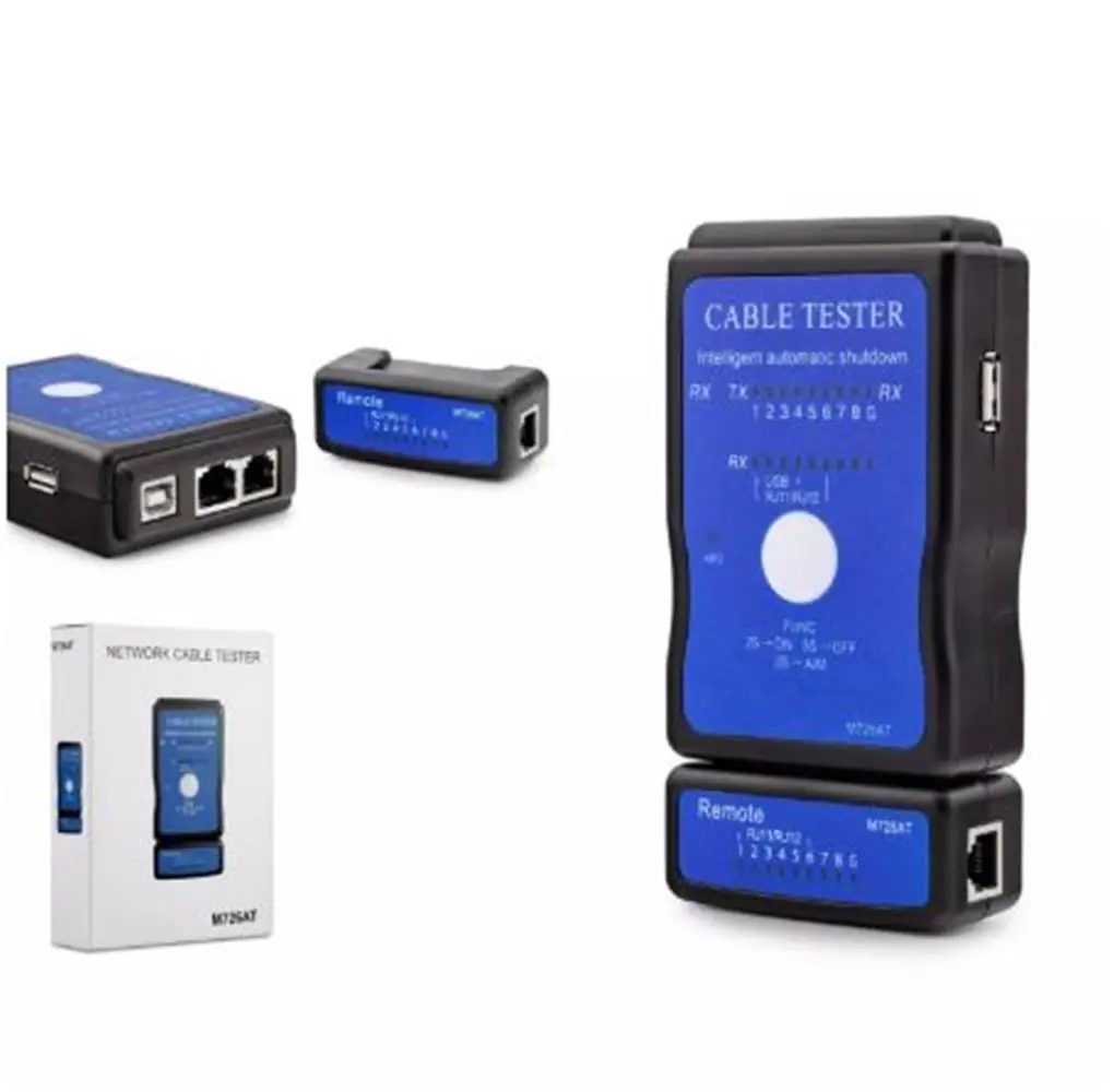 Hadron Hdx6512 Kablo Test Cihazı Rj11 + Rj45 + Rj12 + Usb 1