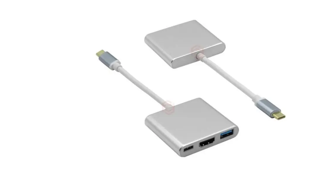 Frisby FA-7656TC Type-C - HDMI + USB 3.0 Adaptör + PD Şarj 1
