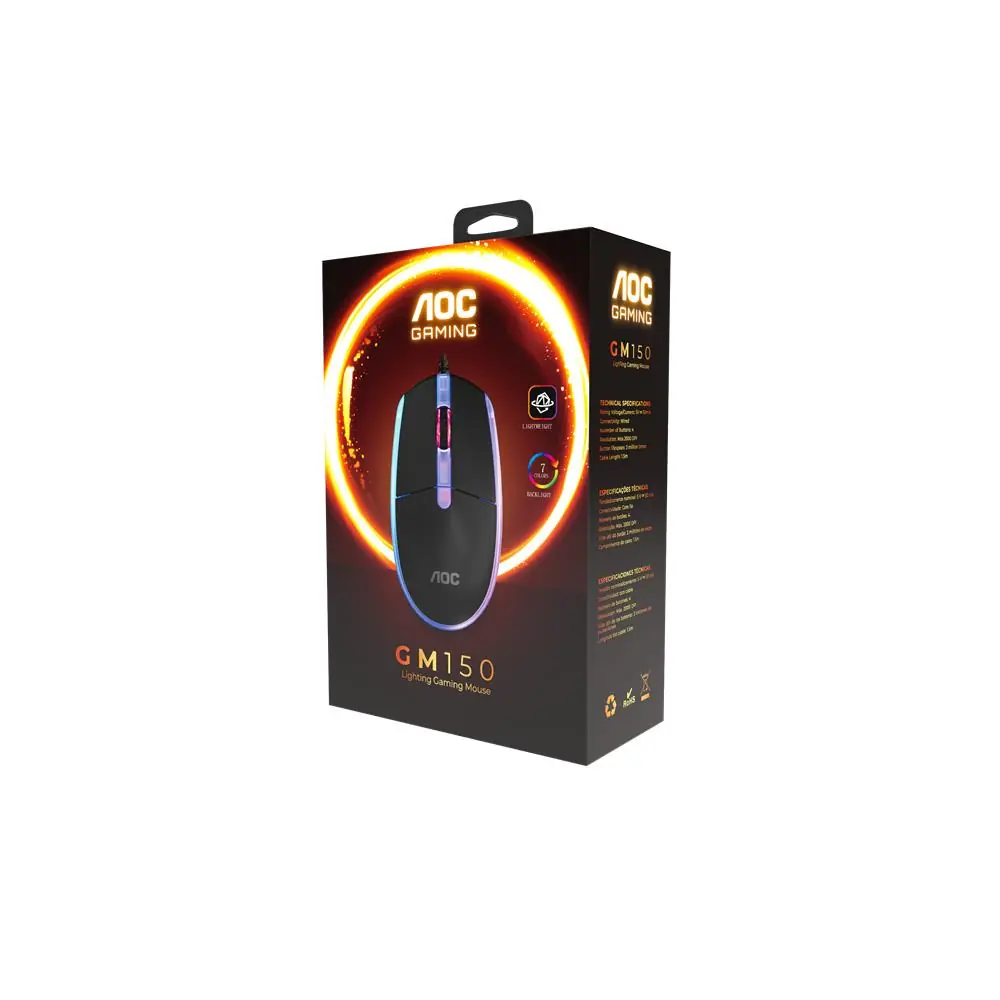AOC GM150B-LA Kablolu Gaming Mouse 1