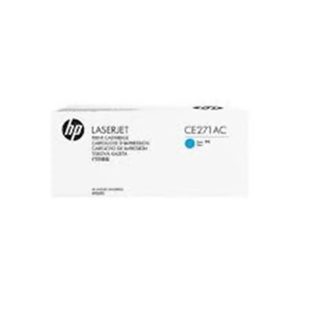 HP CE271AC Cyan Mavi 15.000 Sayfa Toner Taahhütlü Proje Ürünü 1