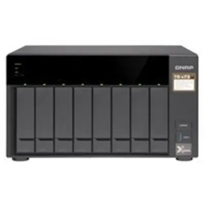 QNAP TS-873AU-RP-4GB Ram 8 HDD Yuvalı Siyah  Rack Nas Çoklu Depolama Ünitesi