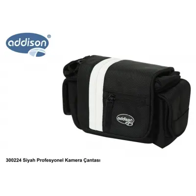 Addison 300224 Siyah Profesyonel Kamera Çantası