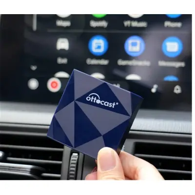 Ottocast OT-A2Air A2 Air Wireless Android Auto Kablosuz Araç Interface Bluetooth, Wi-Fi