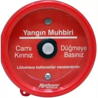 Cebi Yangın Muhbir Camlı 2li 