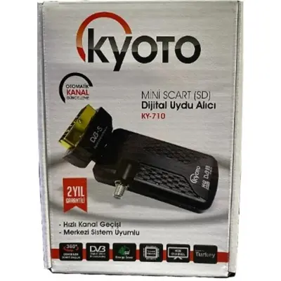 Kyoto hx-1750 Mini Scart (SD) Dijital Uydu alıcı