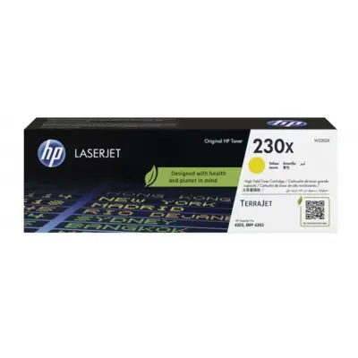 HP 230X Yellow Sarı 5.500 Sayfa Toner W2302X