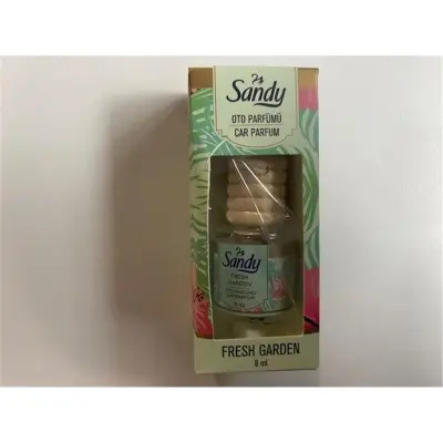 Pereja Sandy Fresh Garden (Taze Bahçe) 8ml Oto Kokusu Cam 