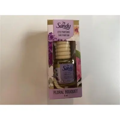 Pereja Sandy Floral Bouquet (Çiçek Buketi) 8ml Oto Kokusu Cam 