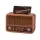 Everton Rt-834 Bluetooth Radyo-TF card-usb-Kumandalı Nostaljik Radyo Solar Güneş Panelli