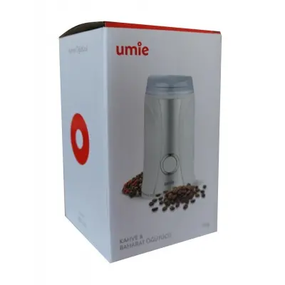 UMIE KB-U51 65G kapasiteli Beyaz 160W Kahve ve Baharat Öğütücü