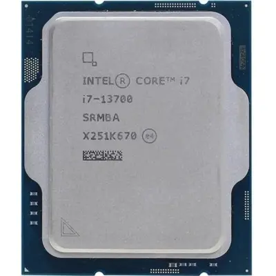 Intel Core i7 13700 TRAY 3.30GHz (Turbo 4.40GHz) 20MB Cache LGA1700 13.Nesil Kutusuz İşlemci 