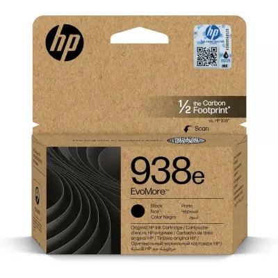 HP 938e Black Siyah Yüksek Kapasite Kartuş 4S6Y2PE