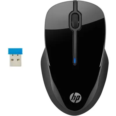 HP 250 6V2J7AA Wireless Optik Mouse 1600Dpı 2.4Ghz Siyah (Pil 1 x AA) Bluetooth