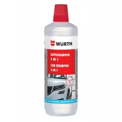 Würth 3 etkili Araç Şampuanı 1Lt (0893012002028 6 )