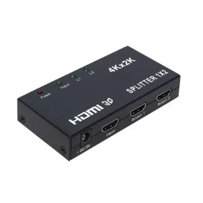 Nova NVC-HDSQP2 4K HDMI 1-2 Splitter 1 Giriş 2 Çıkış  