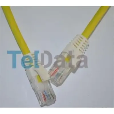 Teldata TLD-500YS Cat6 5MT Sarı Utp Patch Kablo