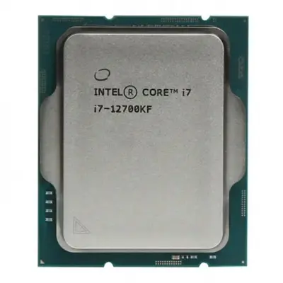 Intel Alder Lake Core i7 12700Kf TRAY 3.6Ghz 1700P 25Mb Novga 12.Nesil Kutusuz İşlemci 