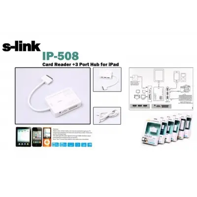 S-link IP-508 Ipad Kart Okuyucu