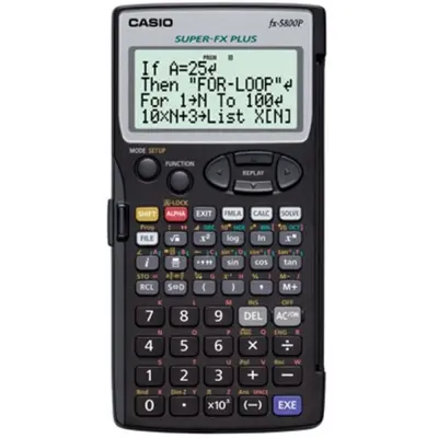 Casio FX-5800P Programlanabilir Bilimsel Fonksiyonlu Hesap Makinesi