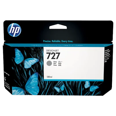 HP B3P24A (727) GRI 130 ML GENIS FORMAT MUREKKEP KARTUSU