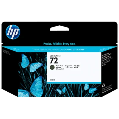 HP C9403A (72) MAT SIYAH 130 ML GENIS FORMAT MUREKKEP KARTUSU