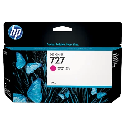 HP B3P20A (727) MACENTA 130 ML GENIS FORMAT MUREKKEP KARTUSU