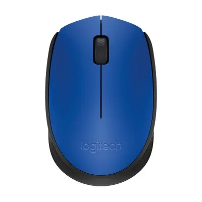 LOGITECH M171 USB ALICILI KABLOSUZ KOMPAKT MOUSE-MAVİ 910-004640