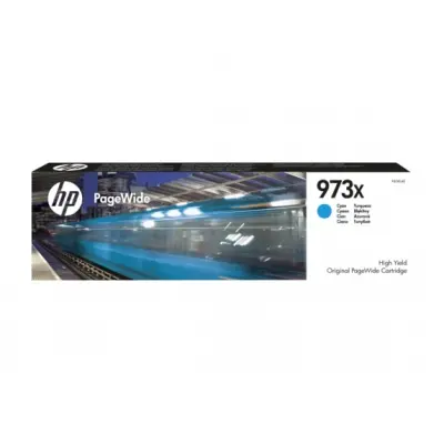 HP F6T81AE (973X) CAMGOBEGI YUKSEK KAPASITELI PAGEWIDE MUREKKEP KARTUSU 7000 SAYFA