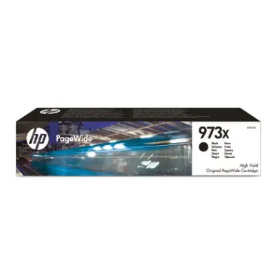 HP L0S07AE (973X) SIYAH YUKSEK KAPASITELI PAGEWIDE MUREKKEP KARTUSU 10.000 SAYFA