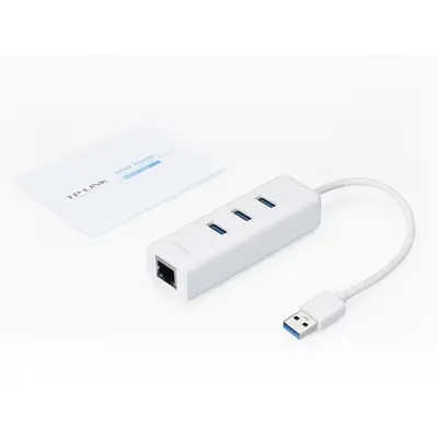 TP-LINK UE330 USB3.0 GGBT AĞ ADAPTÖRÜ İKİSİ BİR ARADA USB ADAPTÖR