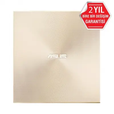 ASUS ZENDRİVE-U9M SDRW-08U9M-U HARİCİ İNCE DVD YAZICI  M-DİSC  USB TYPE-C VE USB 2.0 DESTEKLİ  ALTIN