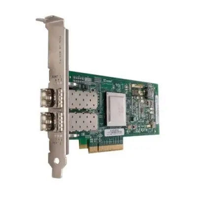 DELL QLOGIC 2562 DUAL PORT 8GB OPTICAL FIBRE CHANNEL HBA FULL HEIGHT 406-BBEK