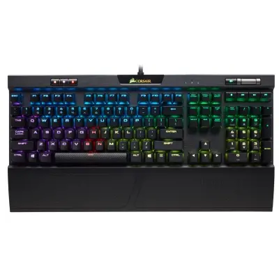 CORSAIR CH-9109014-TR K70 RGB MK.2 RAPIDFIRE CHERRY MX SPEED TURKCE MEKANIK OYUNCU KLAVYESI