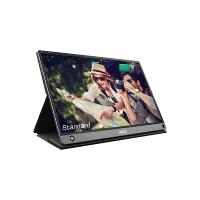 ASUS ZENSCREEN MB16AMT 15.6 IPS 1920x1080 5MS Micro-HDMI USB-C MM 3YIL 10 PARMAK DOKUNMATIK, DAHILI BATARYA, USB-C TO A ADAPTOR, EYECARE TASINABILIR USB MONITOR