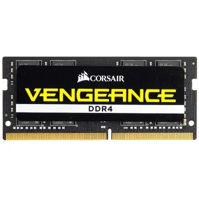 CORSAIR CMSX16GX4M1A2400C16 16GB (1 x 16GB) DDR4 2400MHz CL16 VENGEANCE NOTEBOOK SODIMM BELLEK BLACK