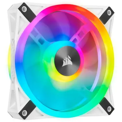 CORSAIR CO-9050103-WW QL120 RGB 120 MM DORT RGB RENK DONGULU BEYAZ PWM FAN