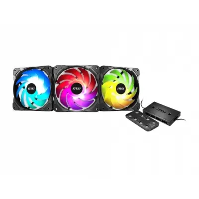 MSI MAX F12A-3H ARGB 120MM 3LU FAN VE RGB KONTROLCU