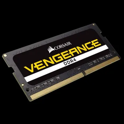 CORSAIR CMSX32GX4M2A3200C22 32GB (2X16GB) DDR4 3200MHz CL22 VENGEANCE SIYAH NOTEBOOK SODIMM BELLEK