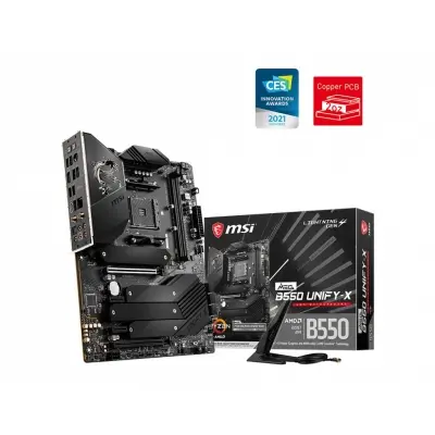 MSI MEG B550 UNIFY-X AM4 DDR4 5800(OC) HDMI 4x M.2 USB3.2 WIFI ATX