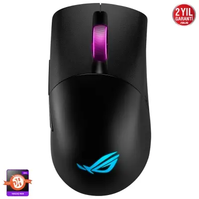 ASUS ROG KERIS WIRELESS OYUNCU MOUSE 16000 DPI 400 IPS OPTİK SENSÖR AURA SYNC RGB