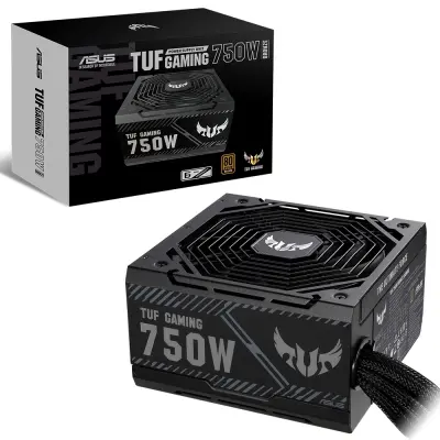 ASUS TUF - GAMING 750B 80+ BRONZE 750W GÜÇ KAYNAĞI 6 YIL GARANTİ