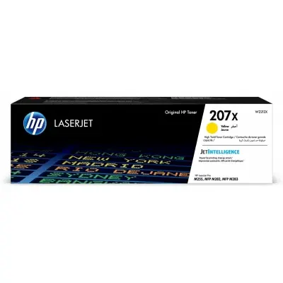 HP W2212X (207X) YÜKSEK KAPASİTELİ SARI LASERJET TONER 2.450 SAYFA