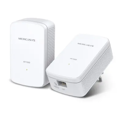 TP-LINK MERCUSYS MP500 KIT 1000Mbps KABLOSUZ POWERLINE GENİŞLETİCİ