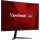 VIEWSONIC VX2719-PC-MHD GAMING MONITOR 27 1MS 240HZ VA 1920X1080 FHD 250 HDMI DP 16:9 80M:1 16.7M HOPARLOR 3 KENAR CERCEVESIZ 1500R KAVIS ADAPTIVE SYNC FLICKER FREE MAVI ISIK FILTRESI TILT VESA