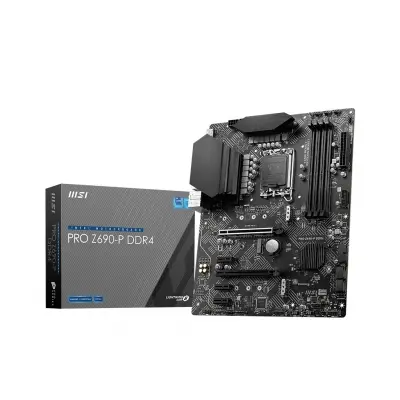 MSI PRO Z690-P DDR4 SOKET 1700 DDR4 5200 (OC) PCI-EGEN 5M.2 USB3.2 2.5G LAN ATX