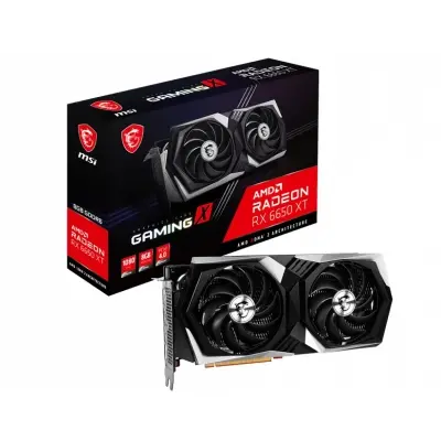 MSI VGA RADEON RX 6650 XT GAMING X 8G RX6650XT 8GB GDDR6 128B PCIE 4.0 X8 (3XDP 1XHDMI)