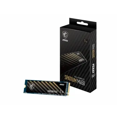 MSI SSD SPATIUM M450 NVME M.2 1TB NVME M.2 1TB R:3600 W:3000