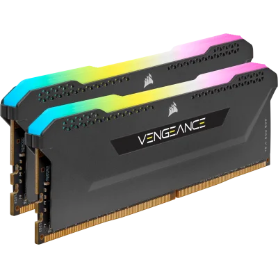 CORSAIR CMH32GX4M2D3600C18 32GB (2x16GB) DDR4 3600MHz CL18 VENGEANCE RGB PRO SL BLACK